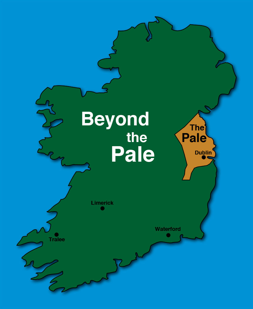 Image result for beyond the pale history fence ireland
